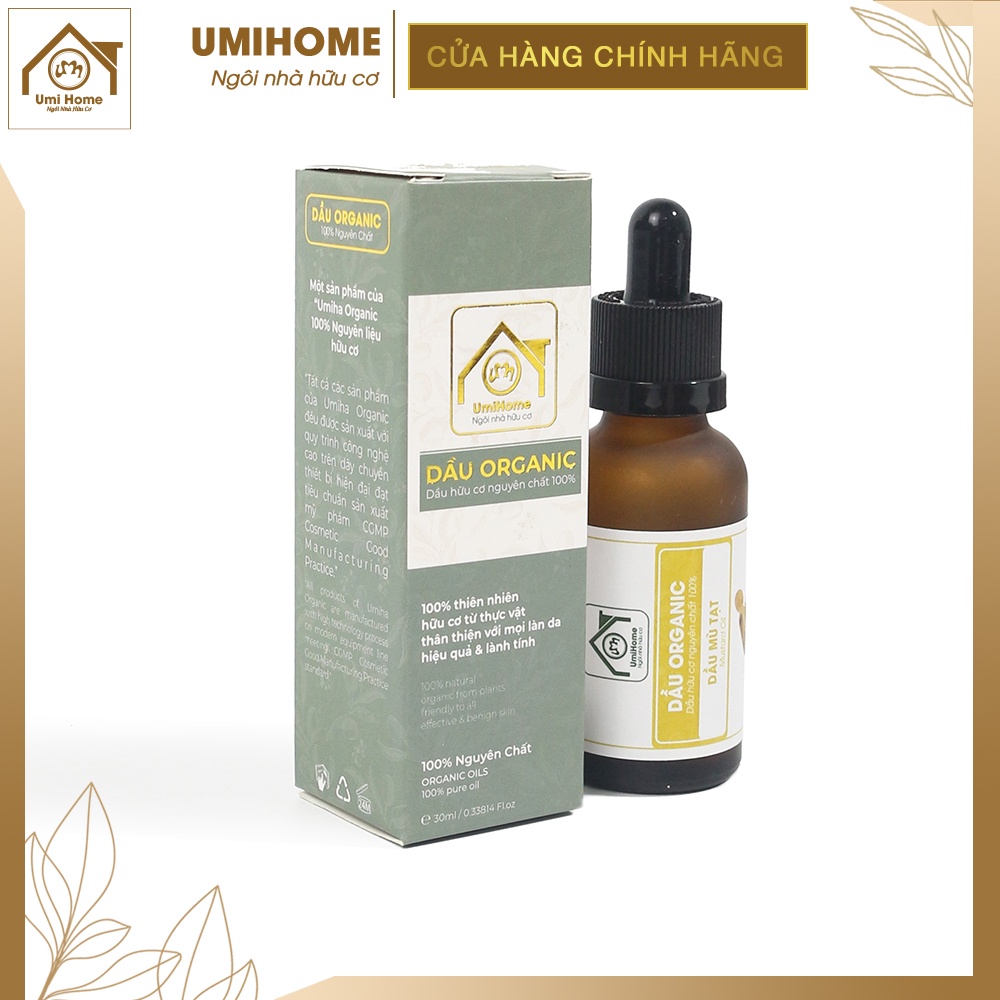 Dầu Mù Tạt hữu cơ UMIHOME nguyên chất 30ml