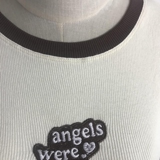 ✅ Áo croptop smile angel