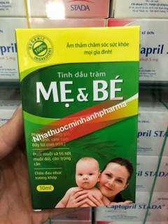 Tinh dầu tràm mẹ và bé 30ml