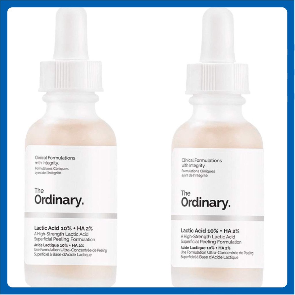 [FREE SHIP] The Ordinary Lactic Acid 5% + HA Serum - Tinh Chất Thanh Lọc Da 30ml chính hãng | BigBuy360 - bigbuy360.vn