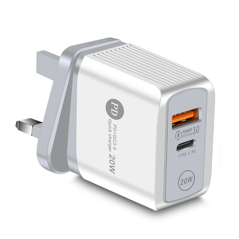 Củ sạc nhanh usb điện thoại di động QC3.0 + PD20W