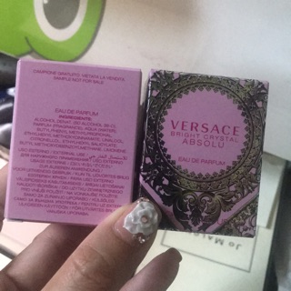 Nước hoa Versace Absolu 5ml Mini