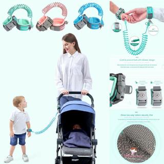 ❤Xzq- Dây nịt an toàn cho trẻ em Dây kéo liên kết cổ tay chống mất cho trẻ em