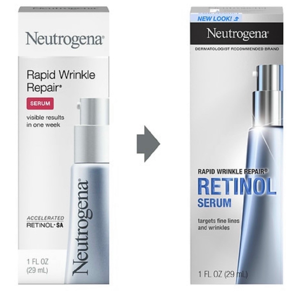 SERUM CHỐNG LÃO HÓA NEUTROGENA RAPID WRINKLE REPAIR RETINOL SERUM 29ML CHÍNH HÃNG - 11132