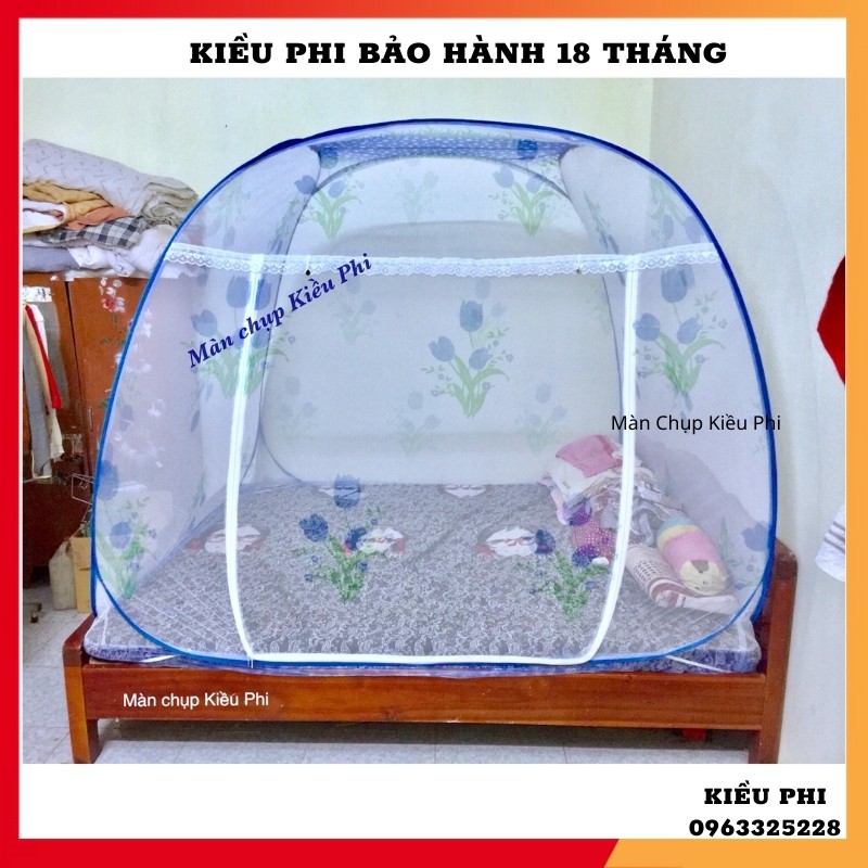 Màn chụp tự bung người lớn KIỀU PHIMùng chụp tự bung gấp gọn 1m2 ,1m6, 1m8, 2m2 2m đỉnh rộng cao cấp