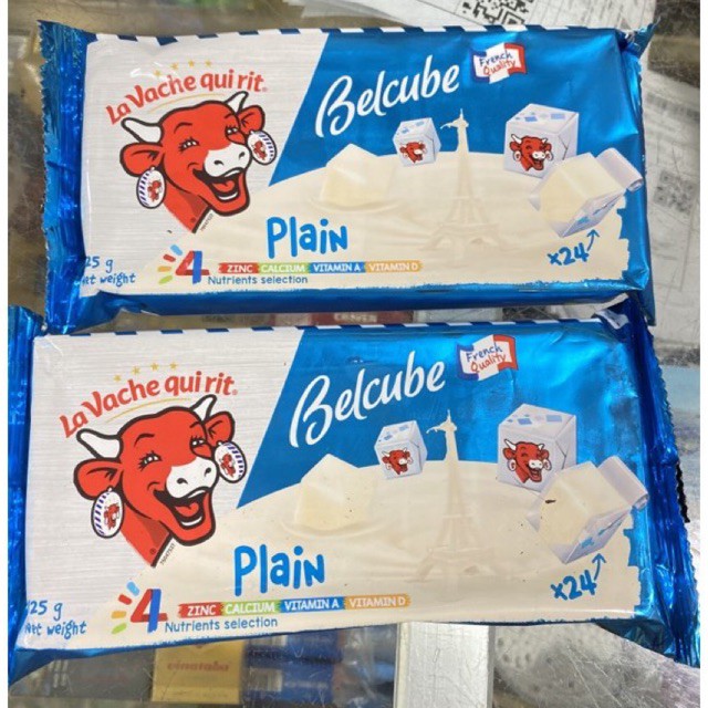 [Mẫu Mới] Phô Mai Bò Cười Belcube Viên Vị Sữa