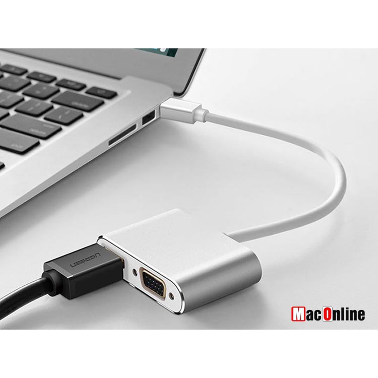 Cáp chuyển đổi Mini Displayport to HDMI và VGA cho Macbook, Laptop, PC