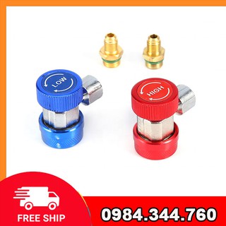 Van nạp ga điều hòa, cặp van sạc chuyên dụng cho ga r22, r134, r410