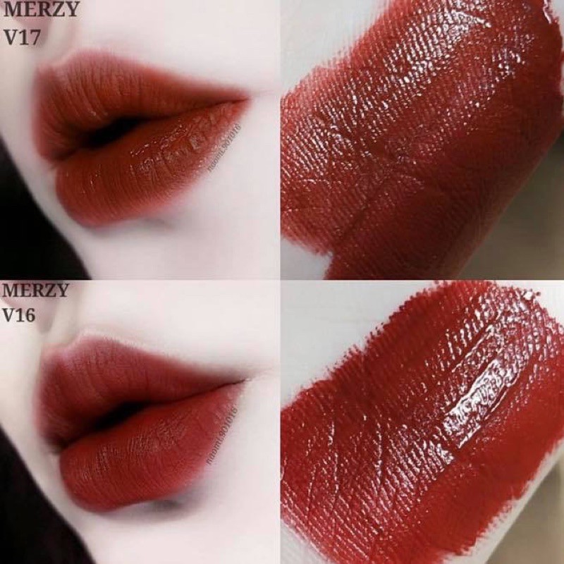[ĐÃ CÓ VỎ XANH] Son kem lì Merzy The First Velvet Tint Season 3 | BigBuy360 - bigbuy360.vn