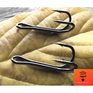 Lưỡi câu đôi BKK 1/0 (bịch 5 lưỡi)