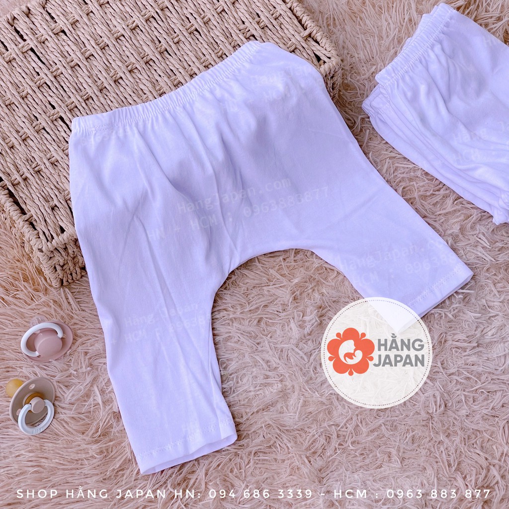 Áo quần sơ sinh cột dây tay dài HotGa cho bé dưới 6kg 100% cotton thoáng mát, thấm hút mồ hôi tốt, co dãn tốt ngẫu nhiên