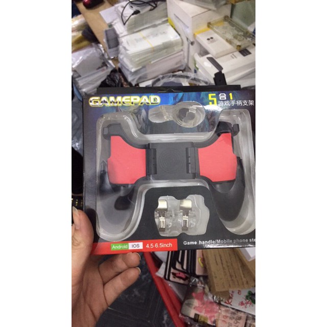 Tay cầm chơi game 5in1 kèm nút bắn