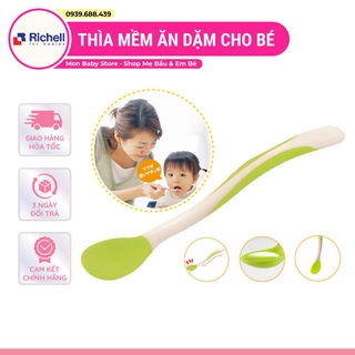 Thìa mềm ăn dặm cho bé Richell - muỗng ăn dặm cho bé Richell