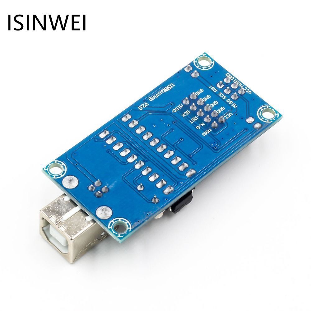 1 Bộ Cáp Lập Trình Usbtiny Avr Isp 10pin Meg2560 Uno R3 Kèm Dây Cáp