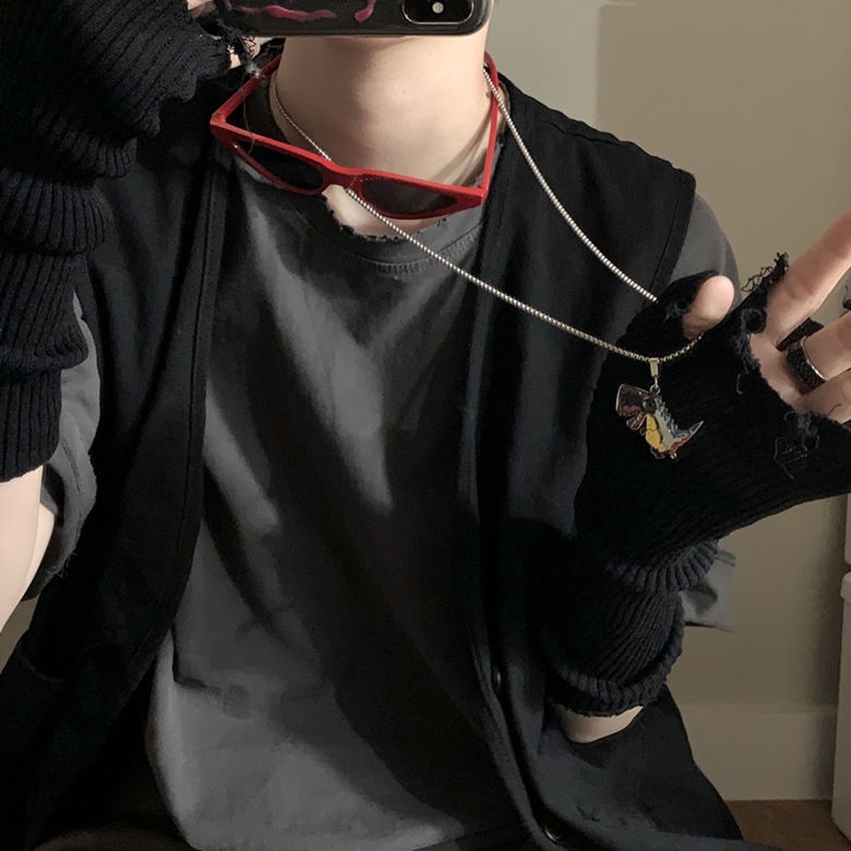 [Miễn Phí Vận Chuyển] Dây Chuyền Mặt Hình Khủng Long Nhỏ Như Trẻ Em Dễ Phối Đồ Dành Cho Nam Và Nữ 22137