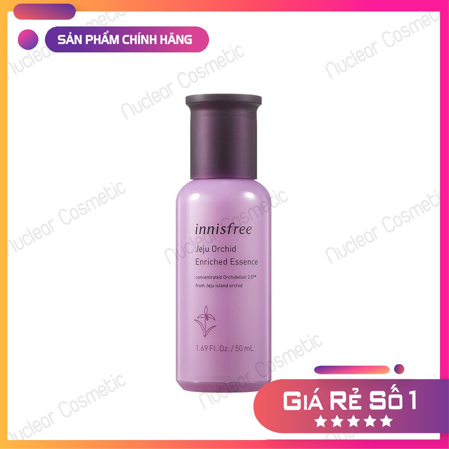 Tinh chất dưỡng ngăn ngừa lão hóa sớm từ hoa lan Innisfree Jeju Orchid Enriched Essence 50ml