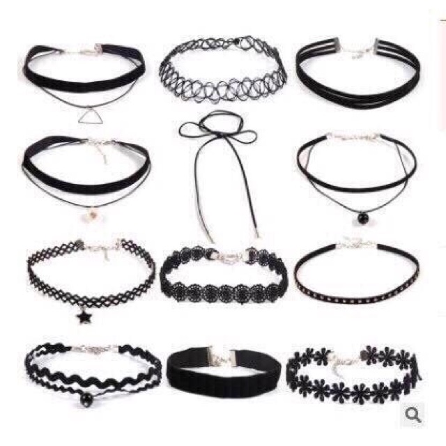 Vòng Chocker 1 bộ 12 loại