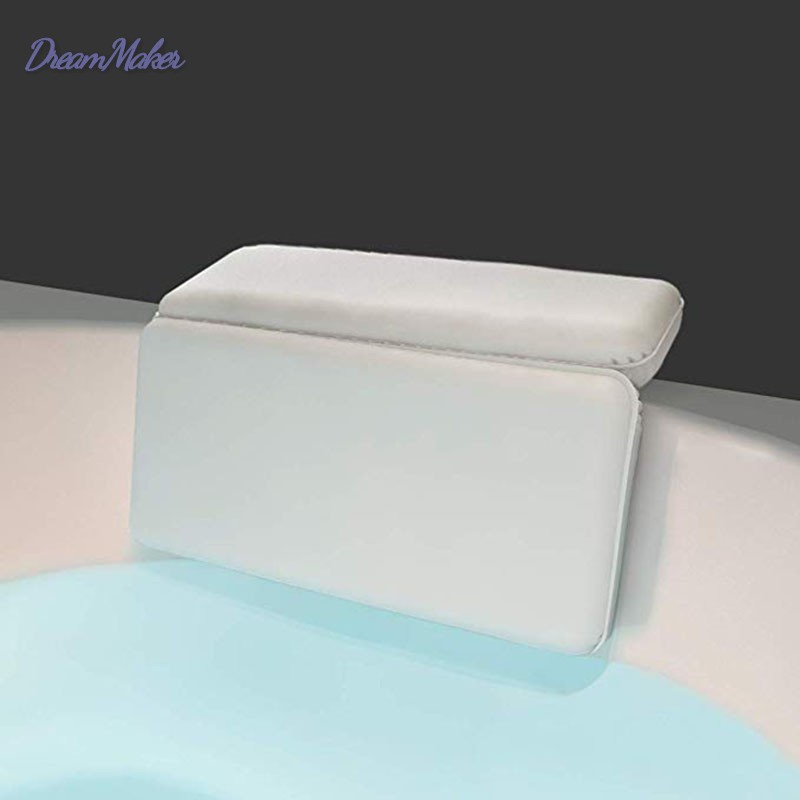 Original Spa Bath Pillow Features Powerful Gripping Technology Comfortable Soft Large