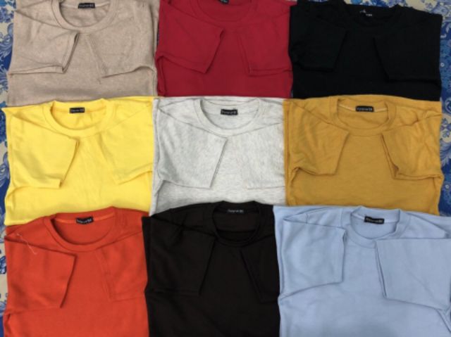 ÁO THUN GÂN BODY TAY NGẮN/TAY LỬNG | BigBuy360 - bigbuy360.vn