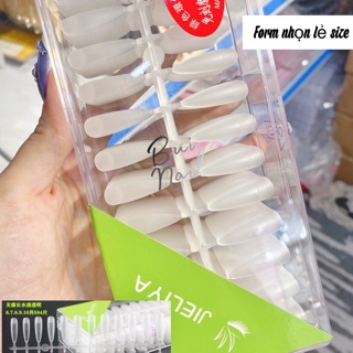 MÓNG UP FROM NHỌN LẺ SIZE NHỎ