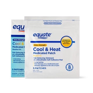 Miếng dán giảm đau Equate Cool and Heat Patch