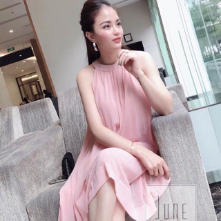 Đầm yếm dập ly