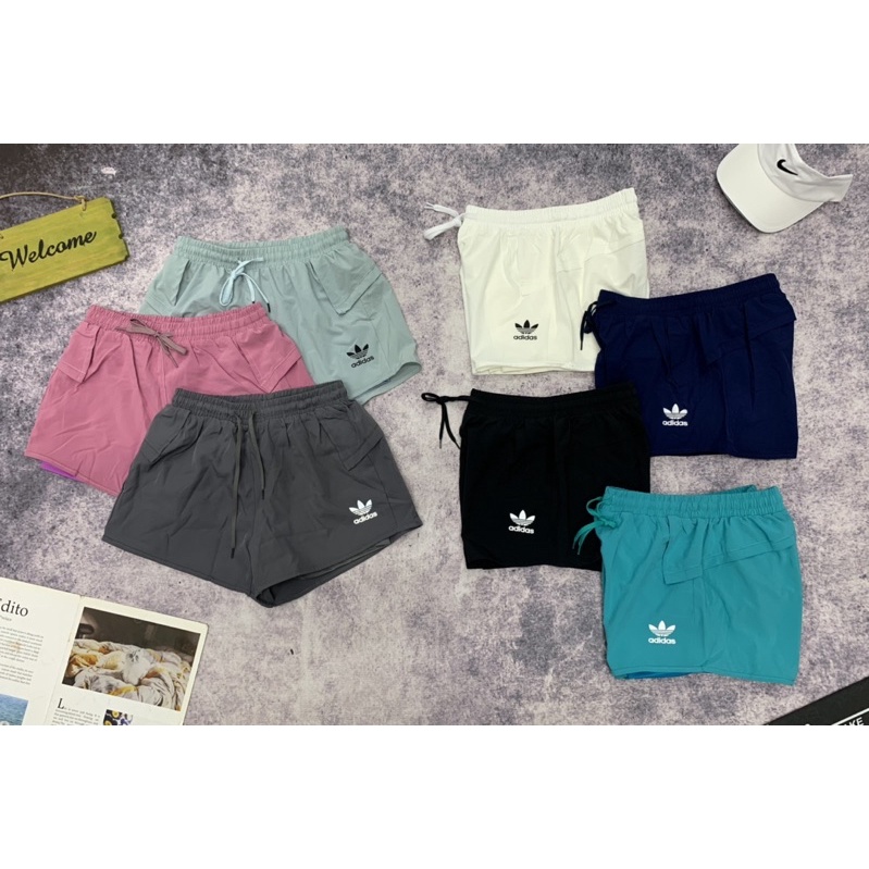 QUẦN ĐÙI _QUẦN ĐÙI NỮ THỂ THAO HOT TREND NĂM NAY HAI LỚP  MÀU CỰC XINH