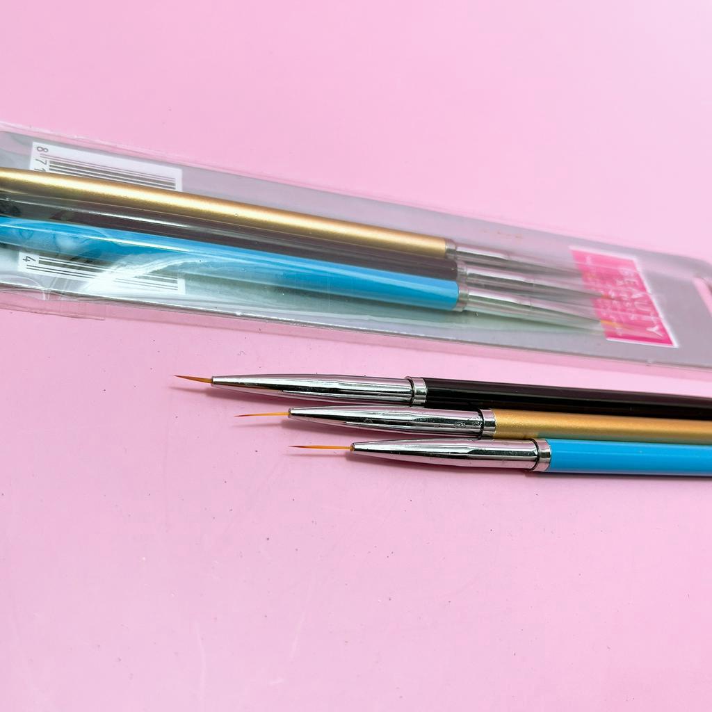 BỘ CỌ NÉT 3 CÂY CÁN GỖ