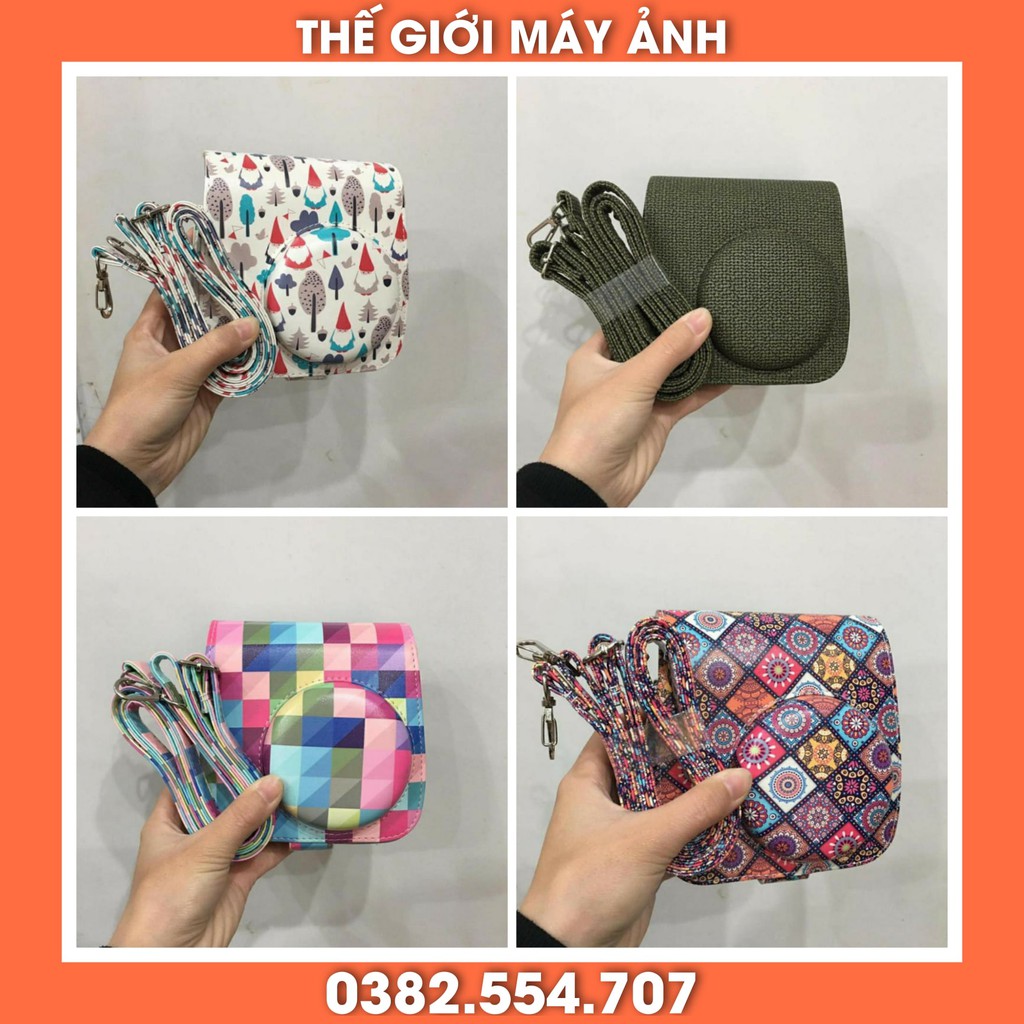 Bao da bảo vệ máy ảnh instax mini 8, mini 9