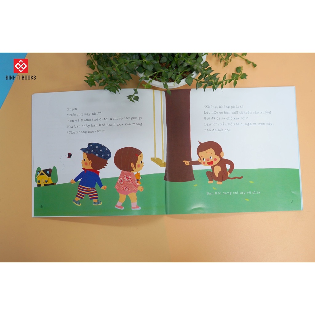 SÁCH - Momo và Ken- Nói dối nhau, tim đau lắm đấy