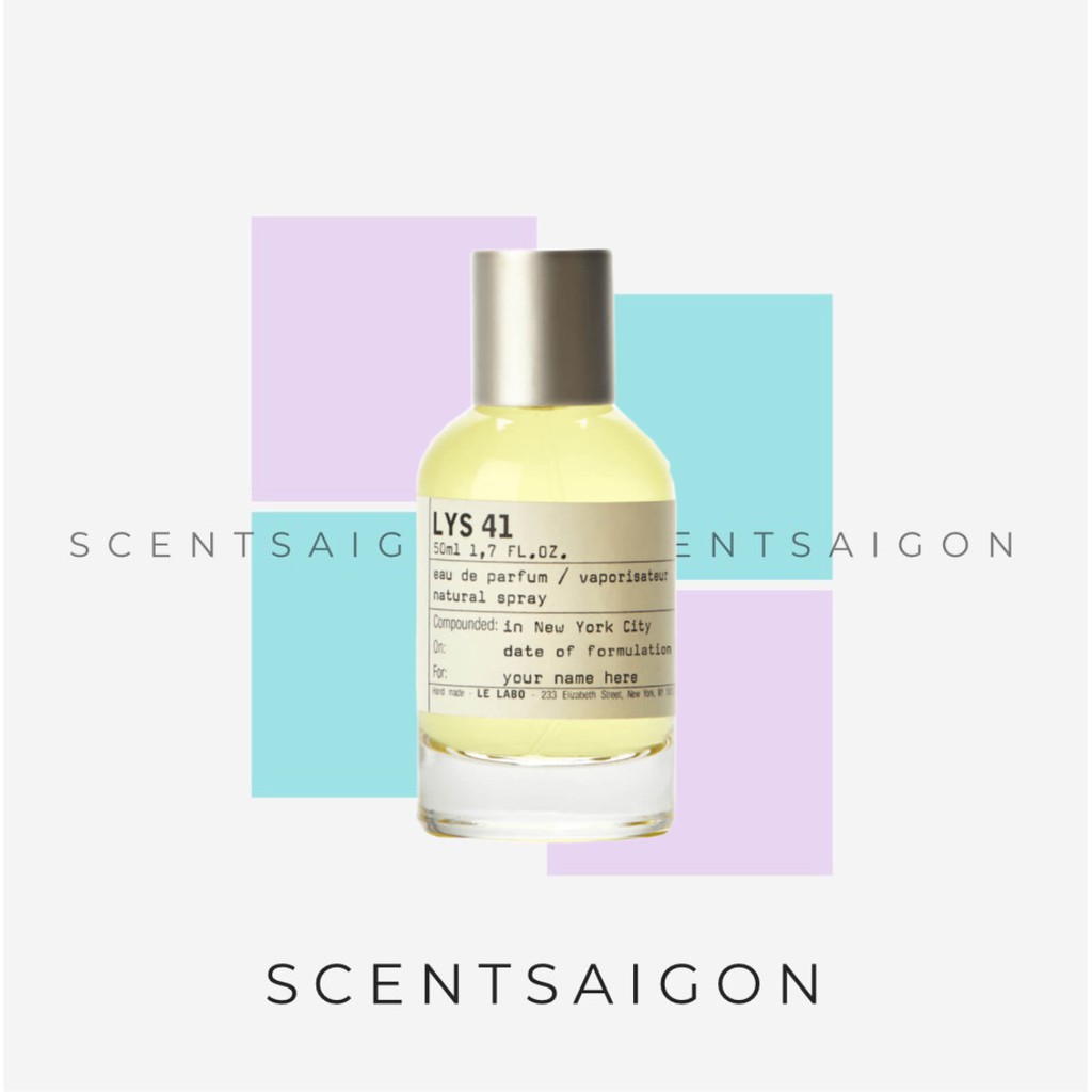 -Scentsaigon- Nước Hoa Nữ Mùi Hoa Lily Lys 41