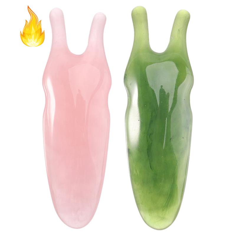 [Hàng mới về] Dụng cụ nhựa resin hai đầu cầm tay mát xa mũi nâng cơ tạo khuôn mặt chữ V tiện lợi