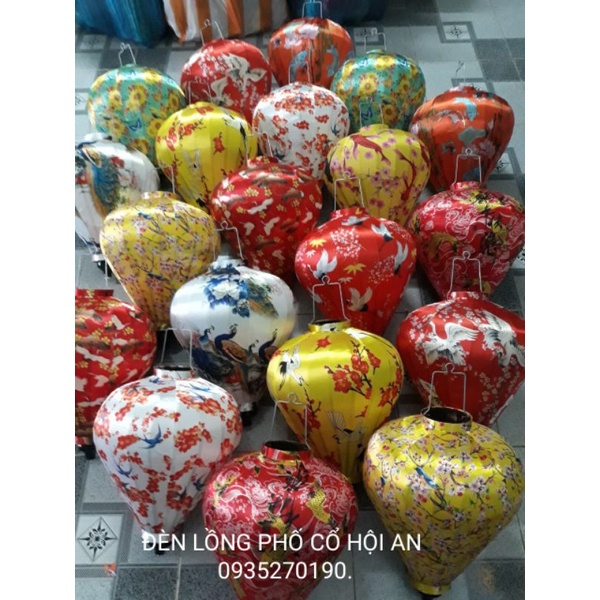Đèn lồng in hoạ tiết treo ngoài trời siêu đẹp siêu bền