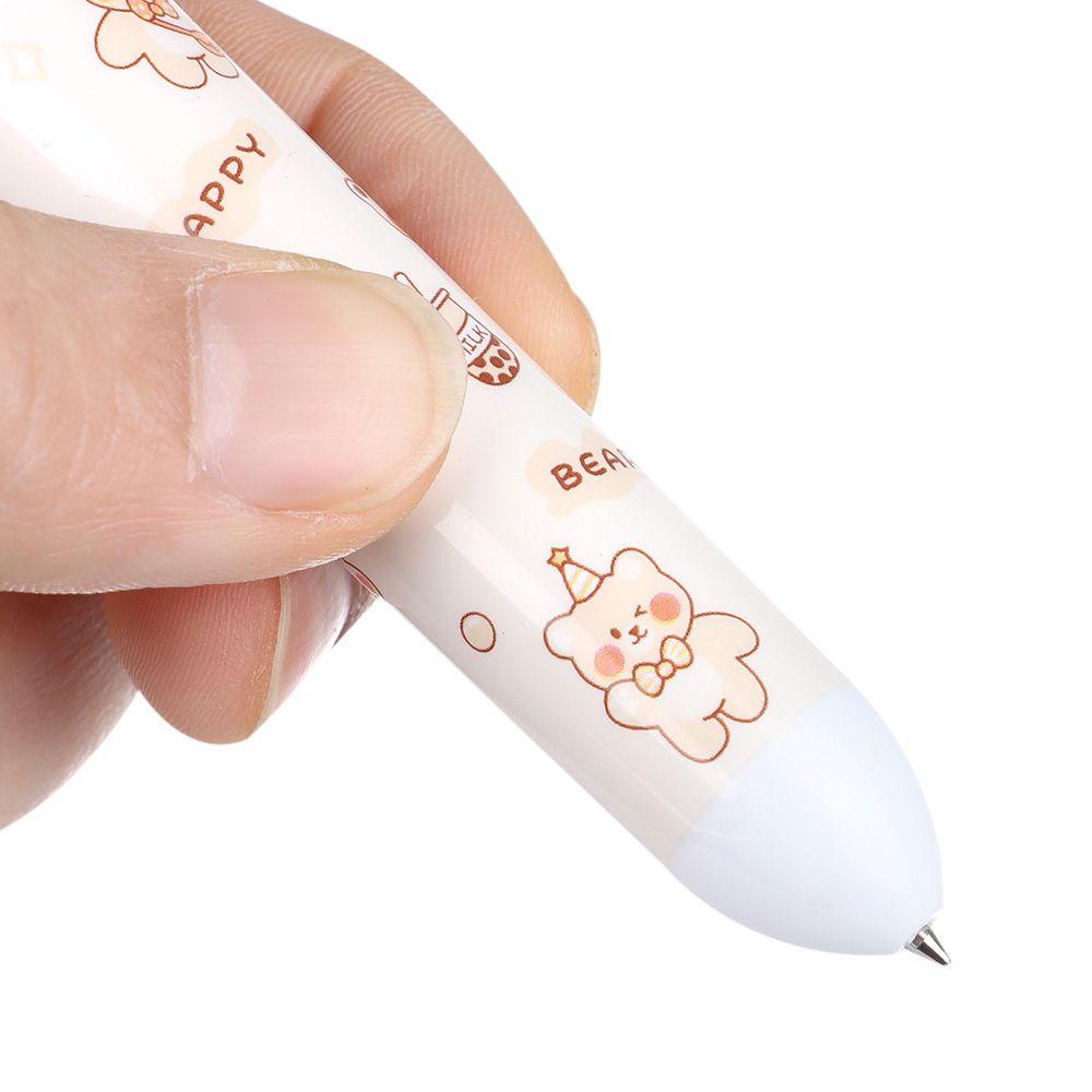 PISTA Set 10 Bút Bi Nhiều Màu Sắc Xinh Xắn