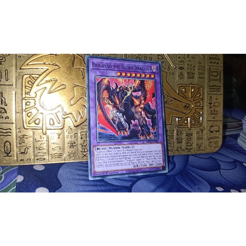 thẻ bài: Brigrand the Glory Dragon - MP21-EN185 - Rare 1st Edition