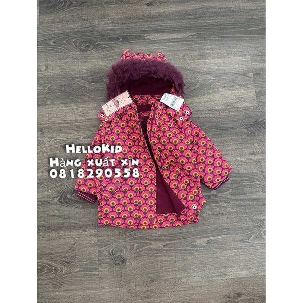 A666 - Áo khoác Waterproof Printed Nxt bé gái