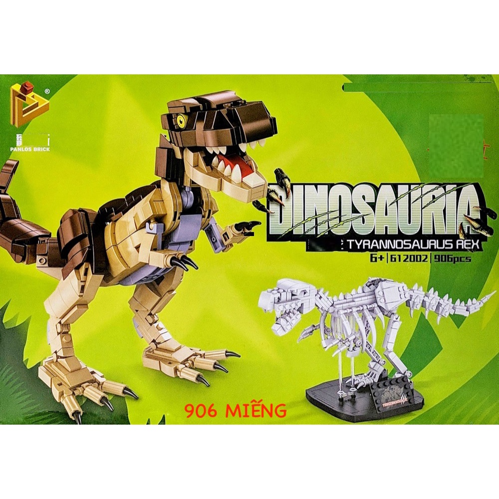 Lego khủng long - Logo khủng long bạo chúa_LEGO