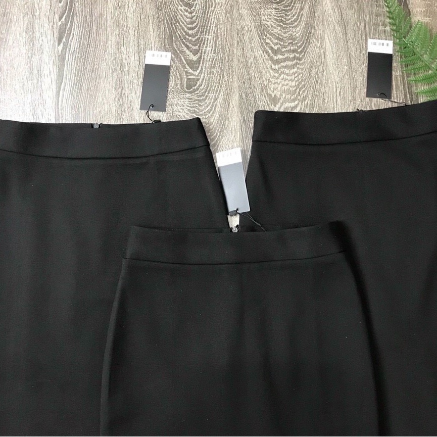 Chân váy bút chì ngắn Homieyl cao cấp, chân váy công sở nữ màu đen dài xẻ sau | BigBuy360 - bigbuy360.vn