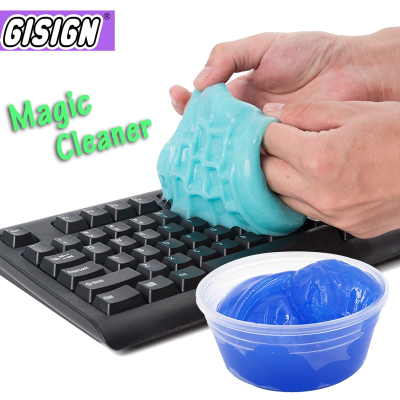 60ml Slime Lizun for Keyboard Cleaner Glue Magic Gel Super Dust Clean Clay Mud Supplies Toys for Keyboard Laptop