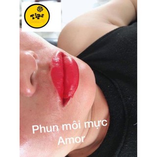 Mực phun xăm mày môi mí Amor ( đỏ tươi )