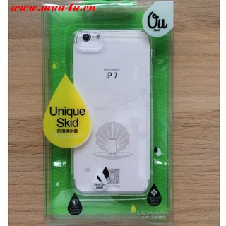 Ốp điện thoại iphone 7, 7 plus silicone trong suốt