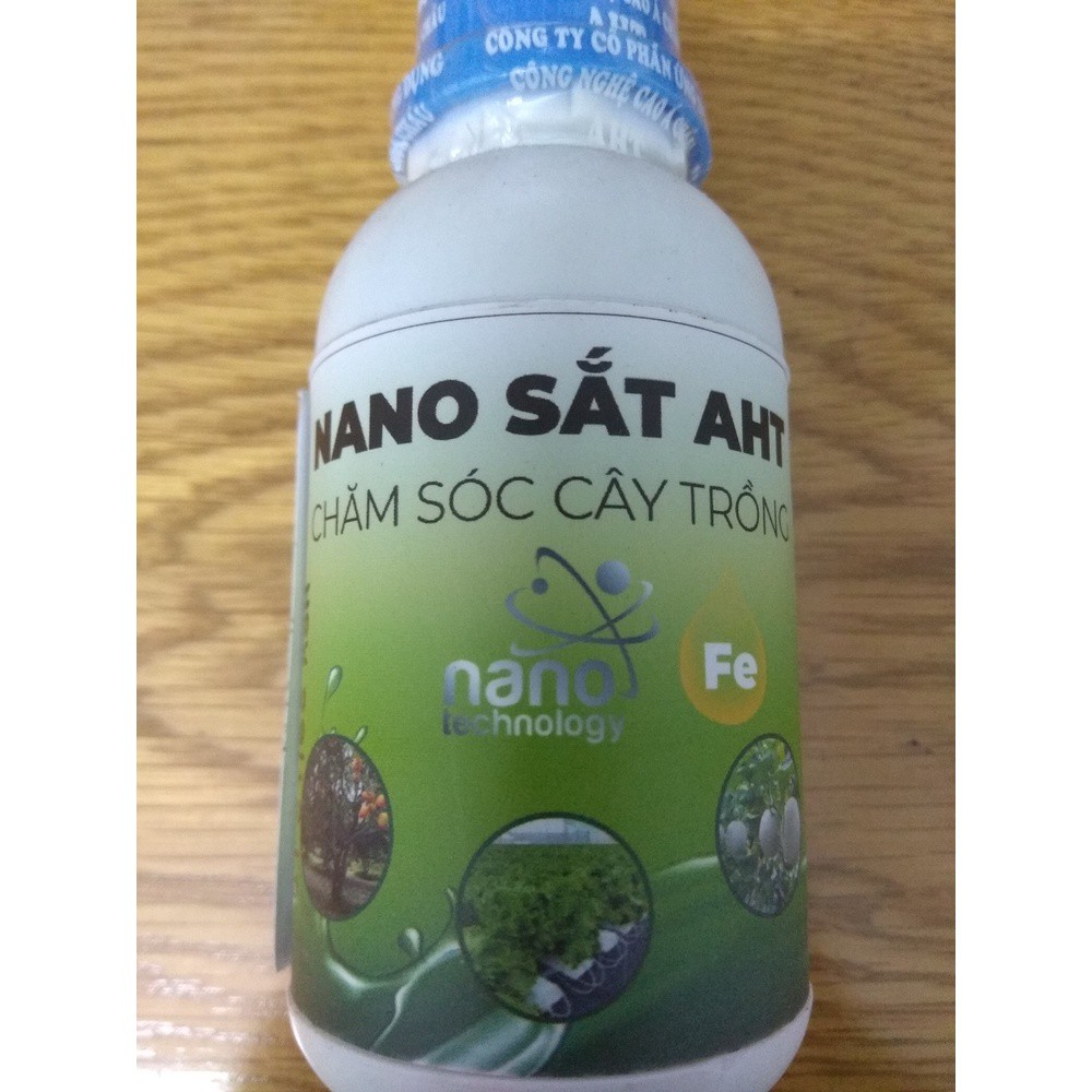 Phân bón NANO SẮT 100ml - Phân bón NANO SẮT 100ml - Bổ sung vi lượng sắt (Fe) và một số dinh dưỡng hữu cơ cho cây