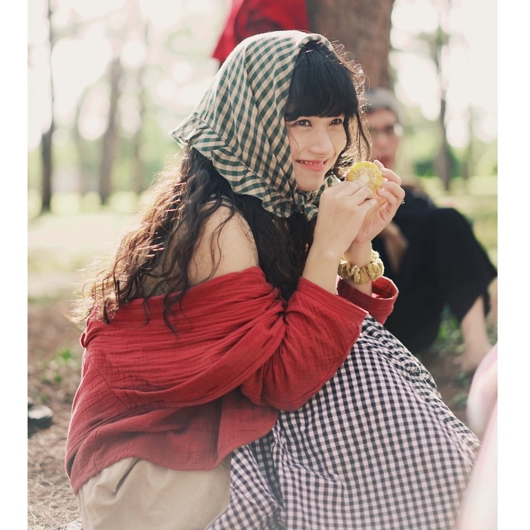 Khăn choàng bèo nhẹ nhàng Keai - Ramé