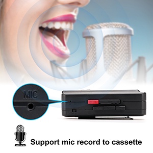 Máy chơi cassette Byron Statics tích hợp chức năng chuyển đổi nhạc từ cassette sang usb