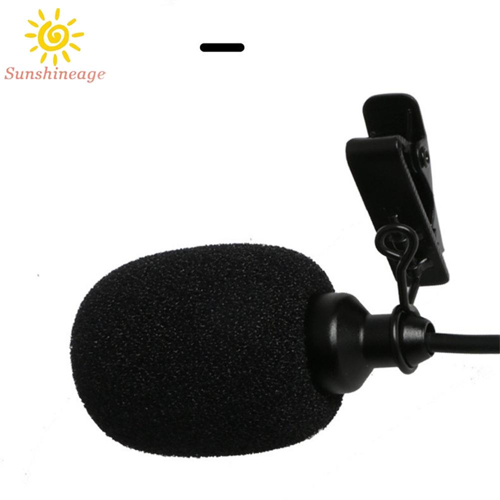 SUNAGE- ~4Pin-XLR 3.5MM Lavalier Lapel Microphone For Sennheiser For Shure Wireless Black【SUNAGE-HOT Fashion】