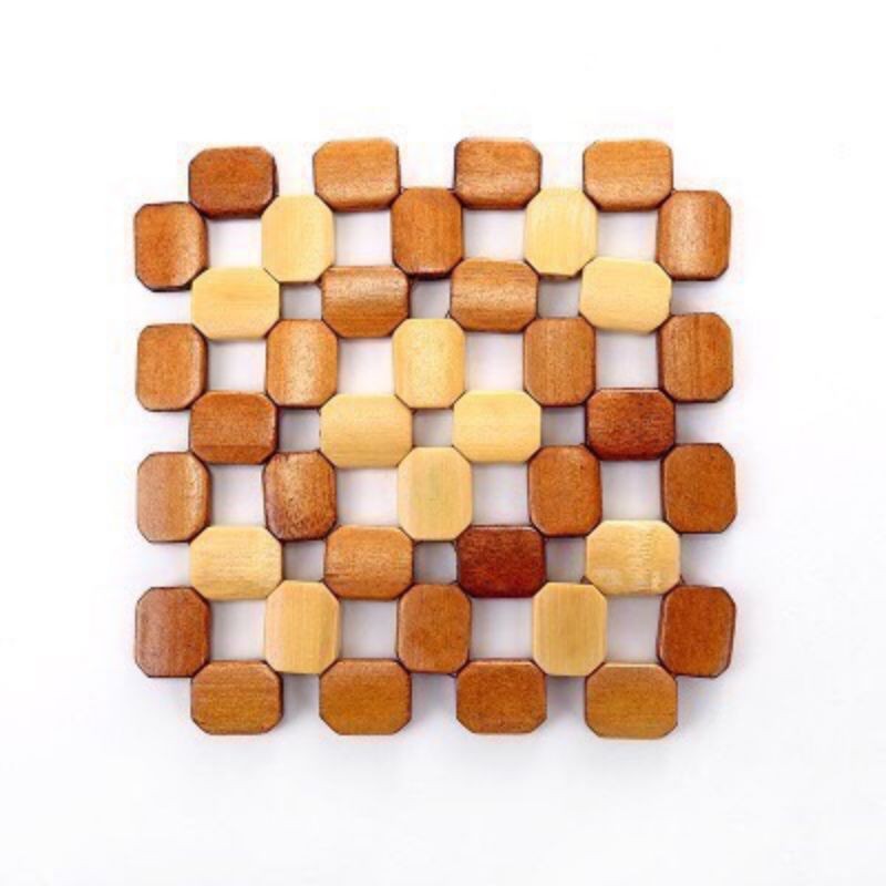 Lót nồi , xoong tre  trúc 2size