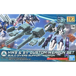 MÔ HÌNH GUNDAM HGBD HWS SV CUSTOM WEAPON SET