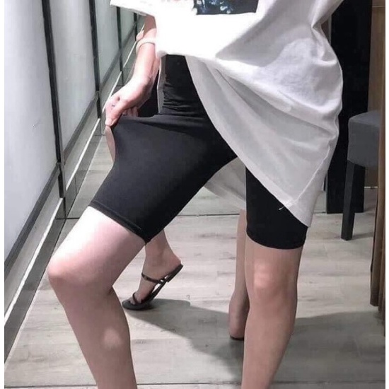 Quần legging lửng nữ nâng mông VIETCEN quần legging đùi tập gym cạp chun co giãn xuất Hàn