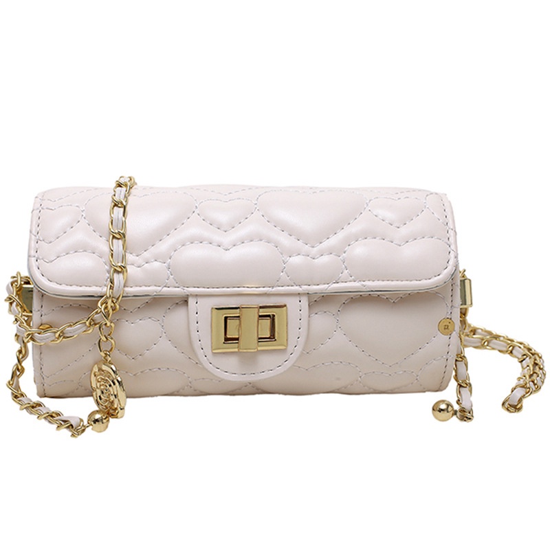 Túi Xách Đeo Chéo Hình Trụ Phong Cách Hàn Quốc Cho Nữ