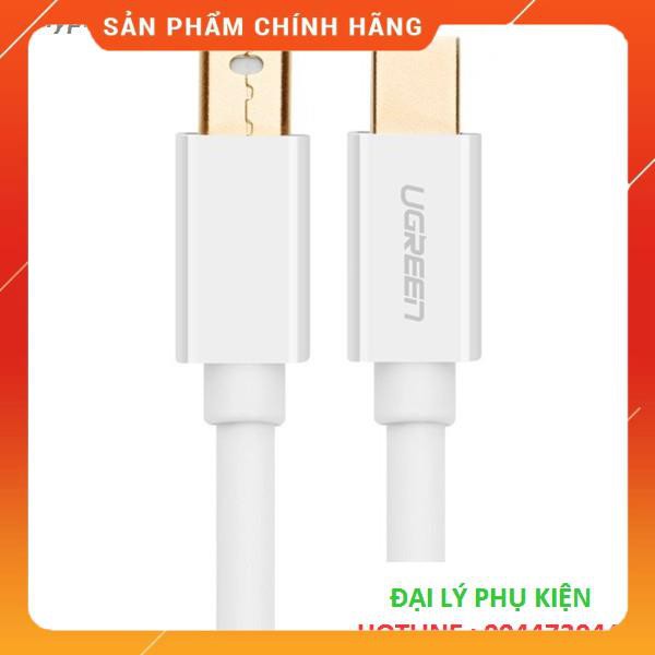 Cáp Mini Displayport 2M Ugreen 10429 hỗ trợ 2K full HD dailyphukien